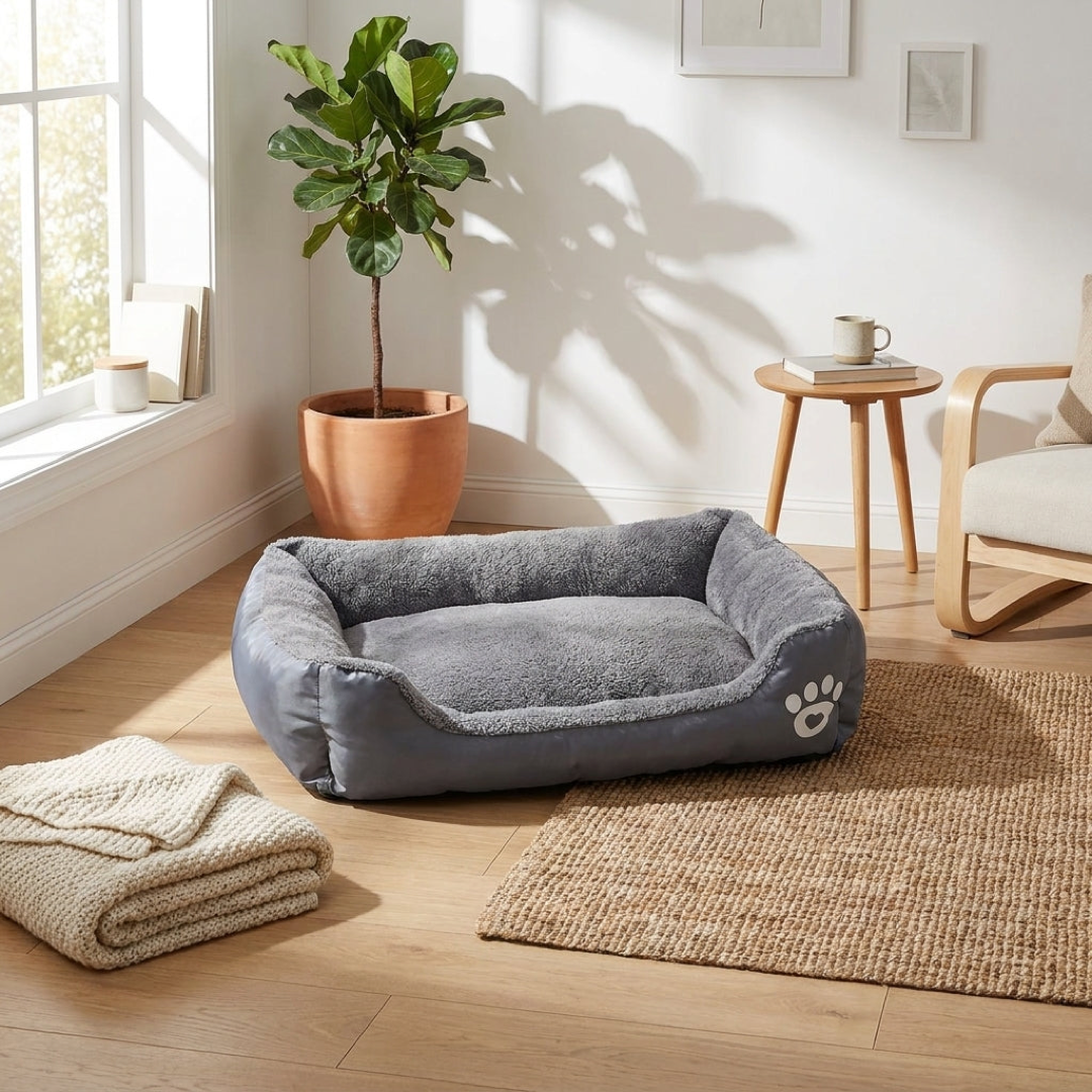 Plush Pet Sofa for Cozy All-Season Rest