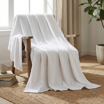 Waffle Weave Throw – Breathable Everyday Comfort