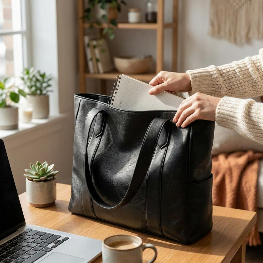 Vintage Leather Shoulder Bag – Everyday Elegance