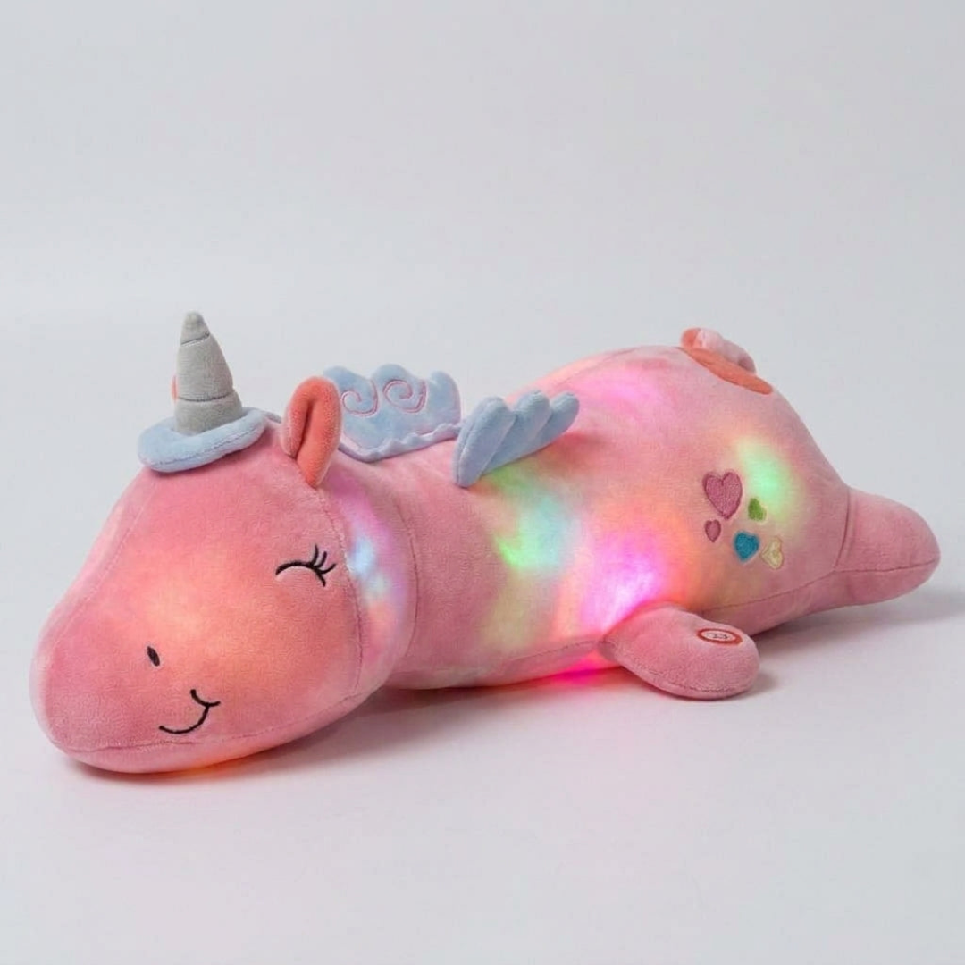 Plush Unicorn Nightlight for Soothing Bedtimes