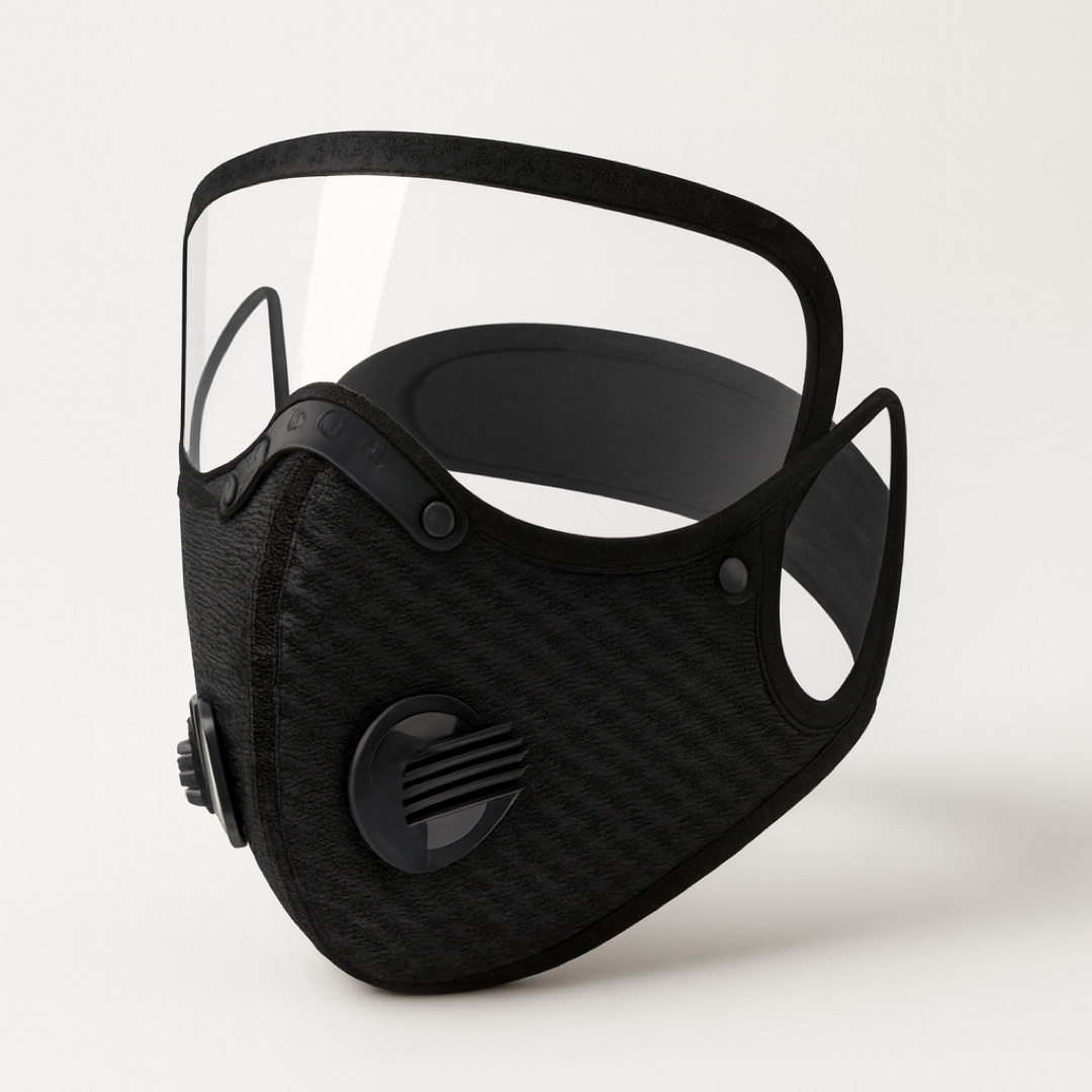 Adjustable Carbon Filter Mask for Dusty Tasks
