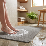 Quick-Drain Bath Mat for Safer Showers