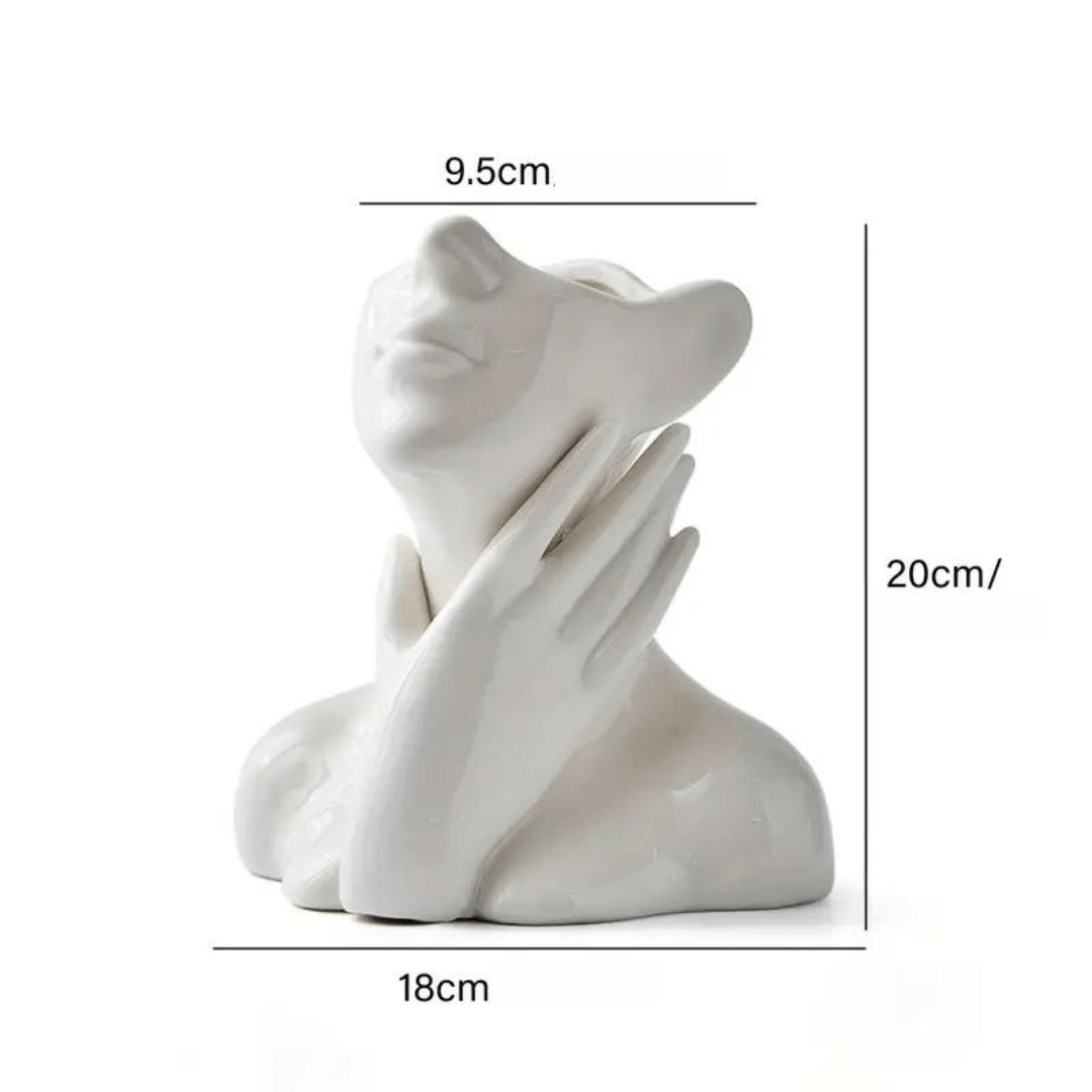 Sculptural Ceramic Vase for Stable Displays