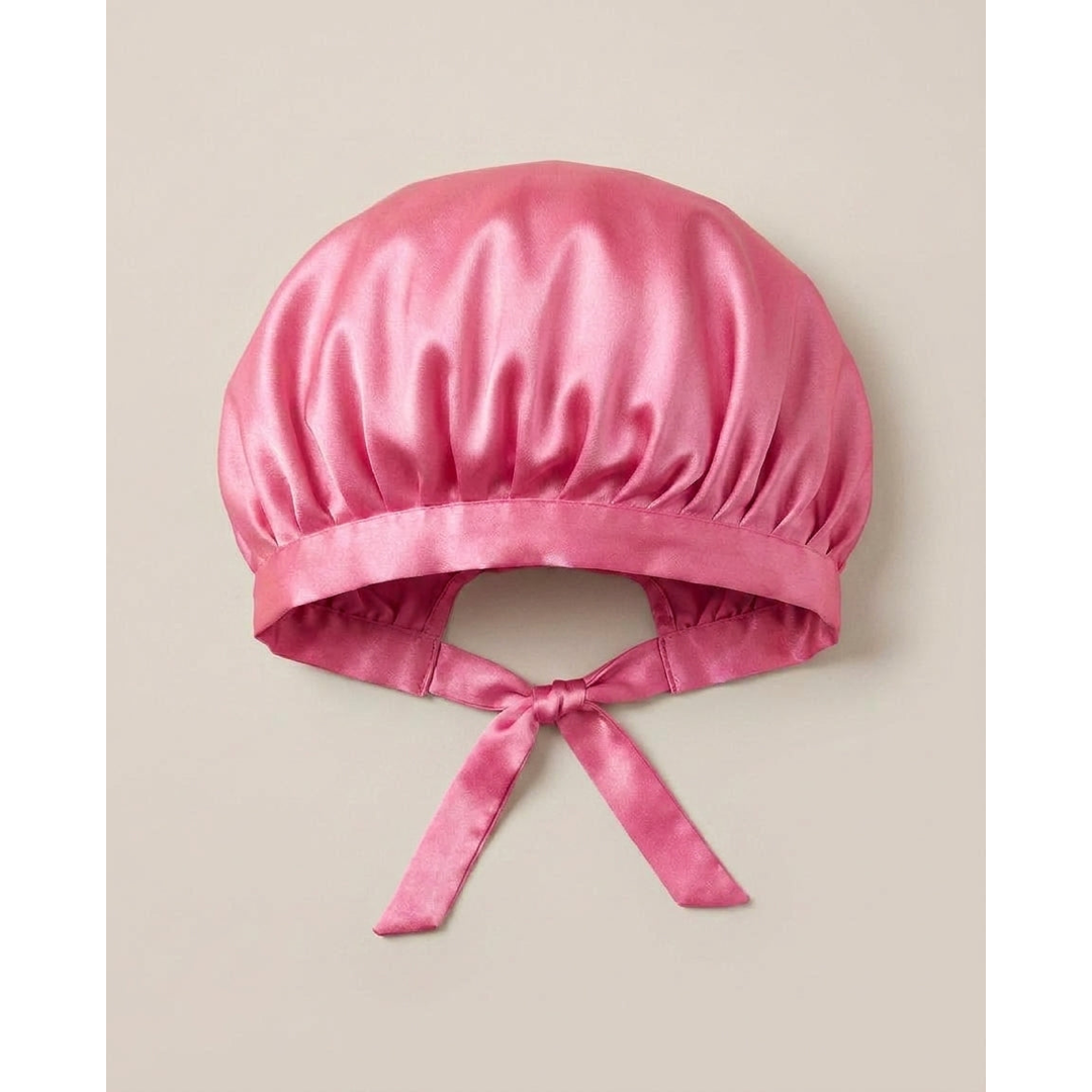 Adjustable Silk Sleep Bonnet for Healthier Hair