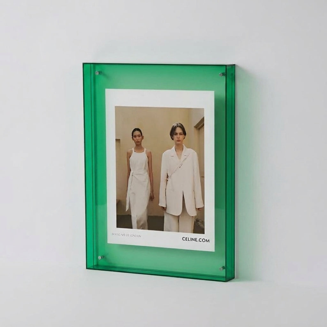 Magnetic Acrylic Photo Frame for Easy Swaps