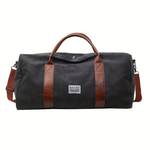 Washed Canvas Duffel for Effortless Packing