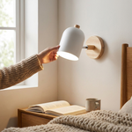 Wooden Wall Spotlight for Focused Lighting