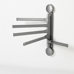 Rotating Towel Holder for Drill-Free Organization
