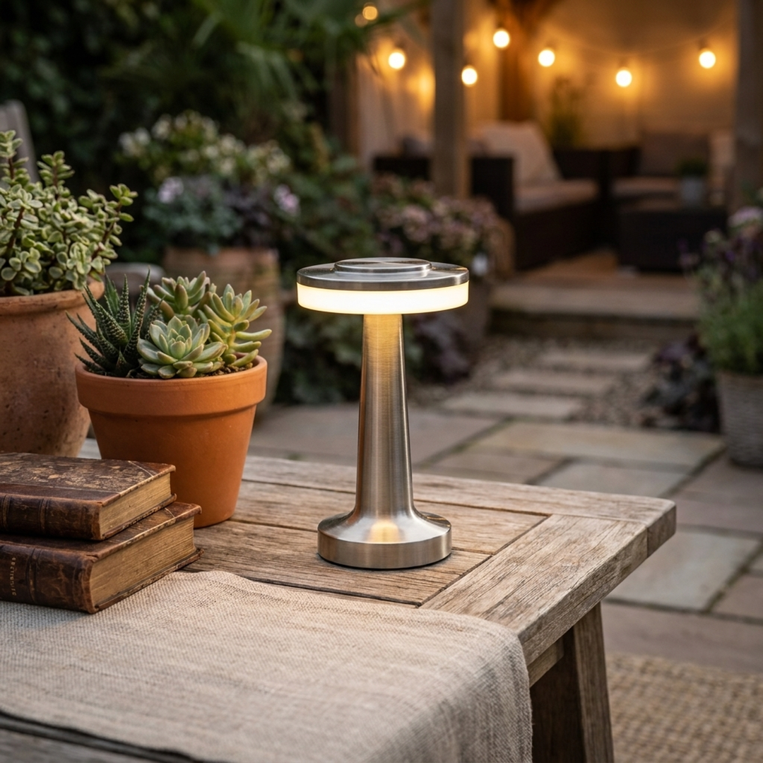 Cordless Mushroom Lamp for Effortless Ambience