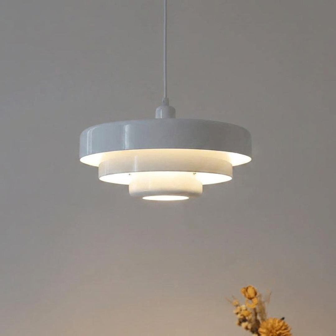 Three-Tier Pendant Light for a Cozy Glow