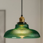 Vintage Glass Pendant Lamp for a Warm Glow