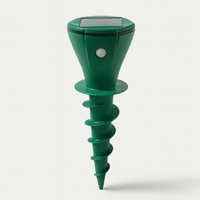 Solar Garden Stake for Burrowing Pest Control
