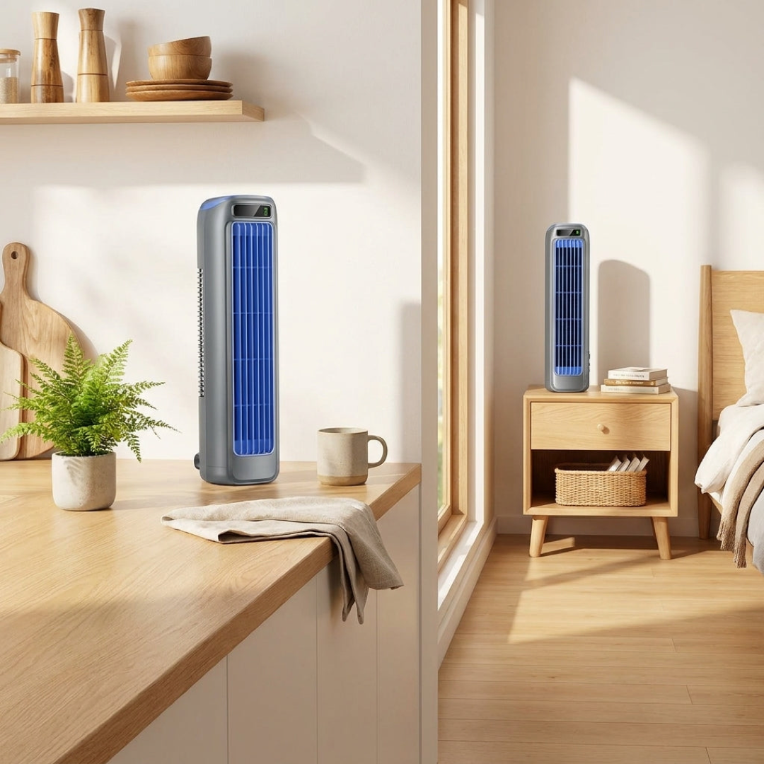 Rechargeable Portable Fan for Quiet Cooling