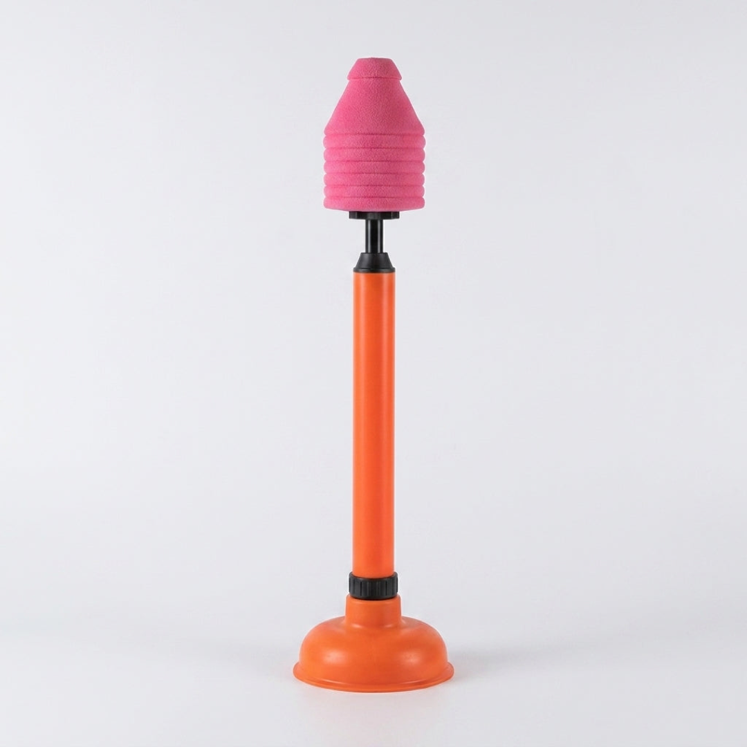 Power-Blast Drain Plunger for Stubborn Clogs