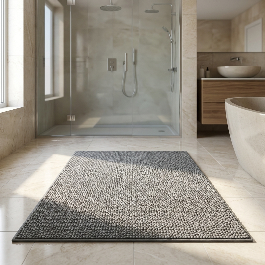 Geometric Doormat for Cleaner, Drier Entryways