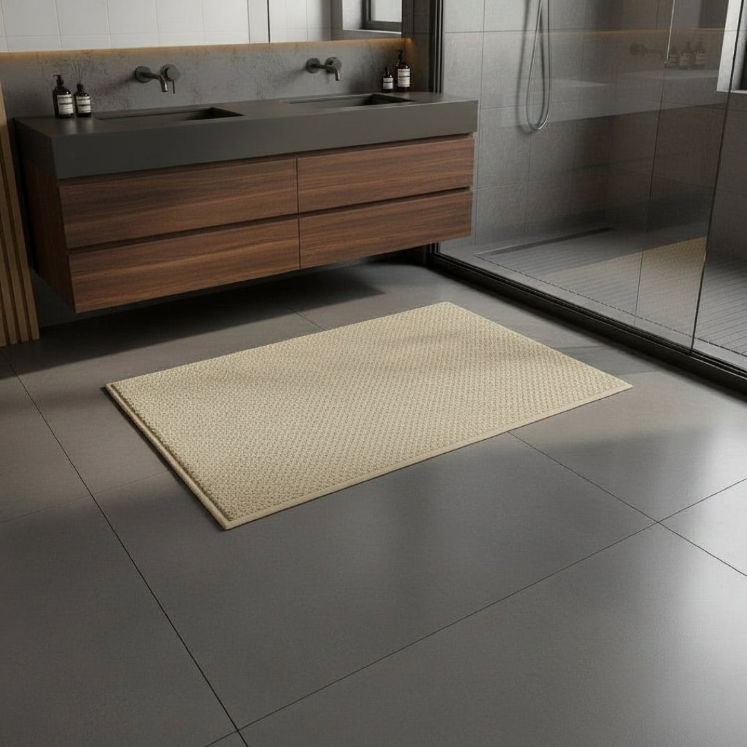 Geometric Entry Mat for Dry, Tidy Floors