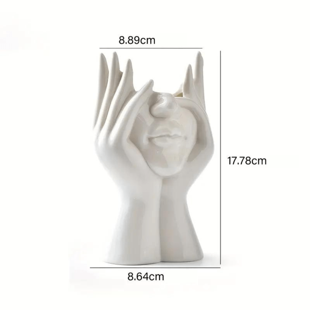 Sculptural Ceramic Vase for Stable Displays