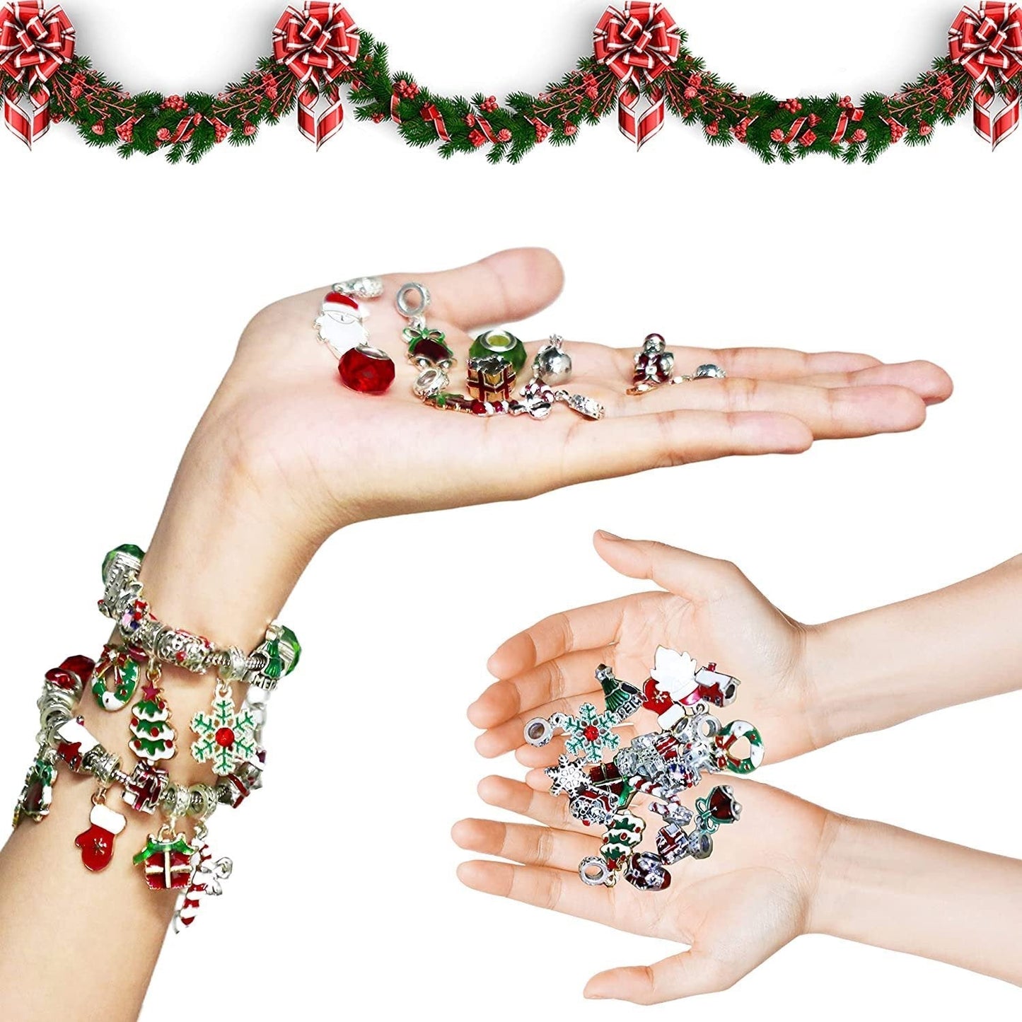 DIY Bracelet Advent Calendar For Festive Crafting