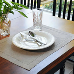 Hemstitched Cloth Napkin Set for Elegant Dining