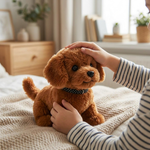 Responsive Plush Puppy for Cheerful Companionship