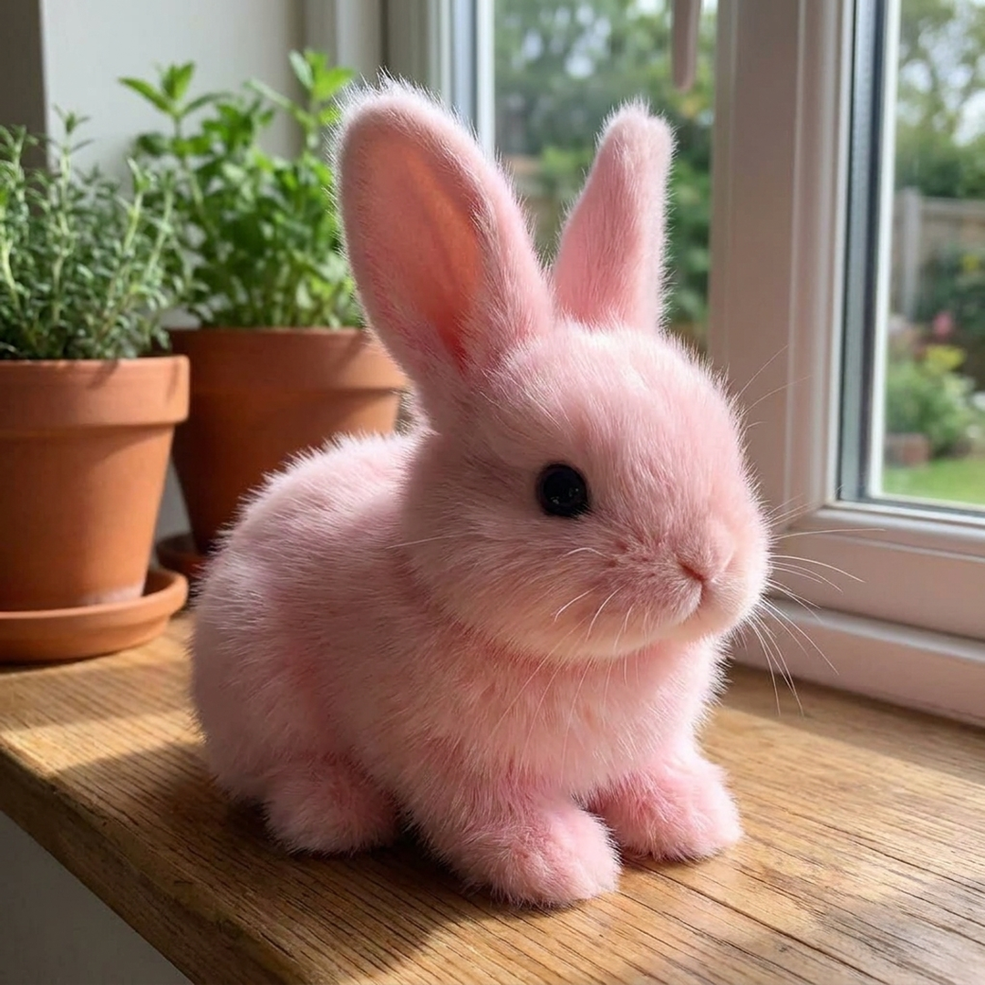 Interactive Plush Bunny for Lifelike Play