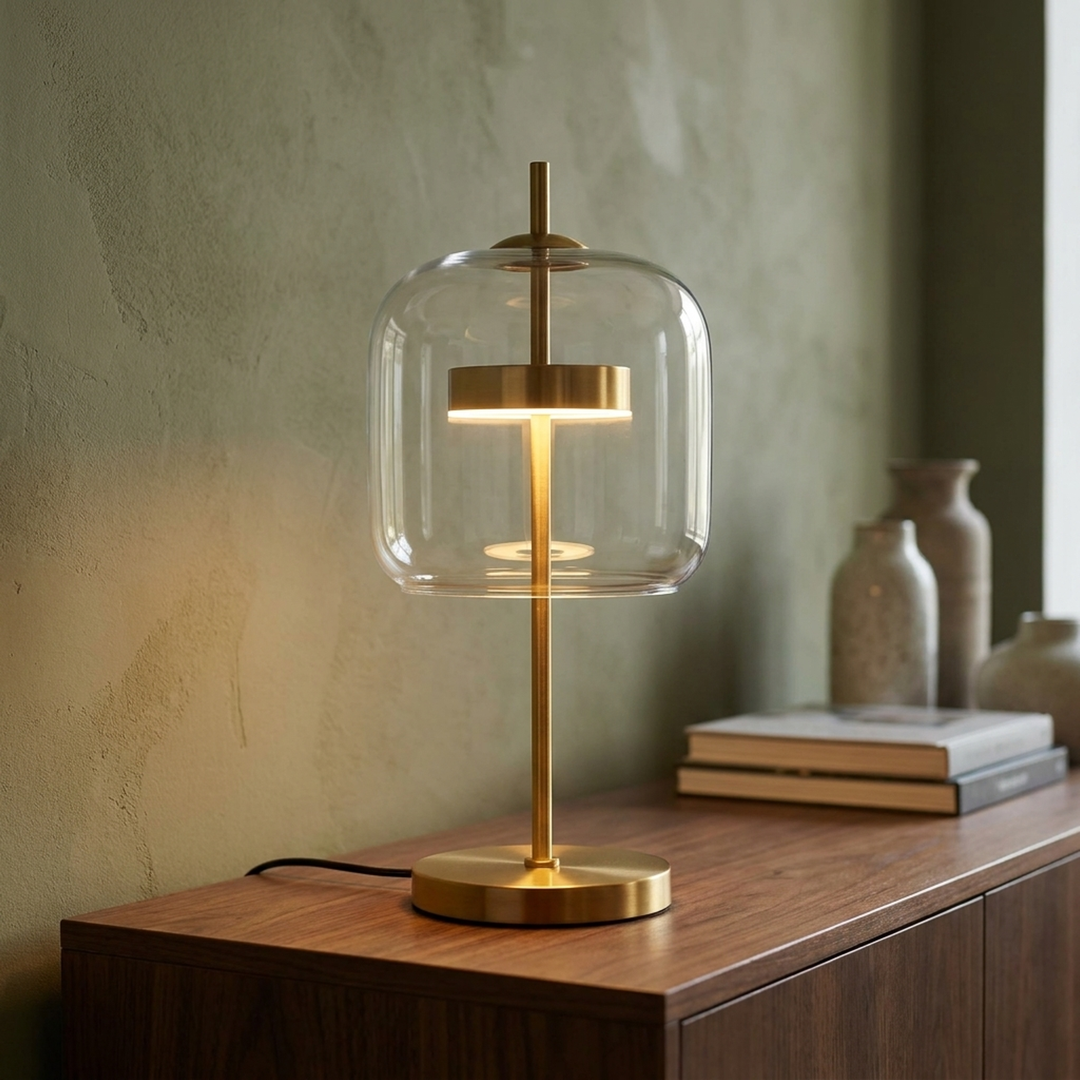 Sculptural Dome Lamp for Soft, Even Light