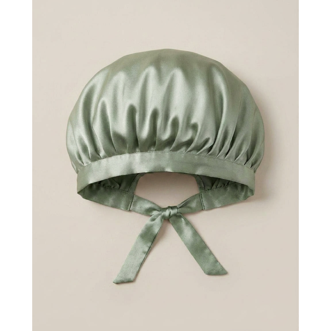 Adjustable Silk Sleep Bonnet for Healthier Hair