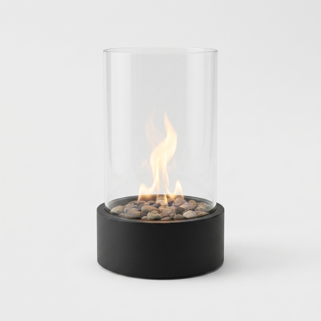 Bioethanol Tabletop Fireplace for Cozy Ambience
