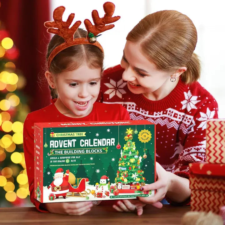 Christmas Tree Building Blocks for Festive Family Fun