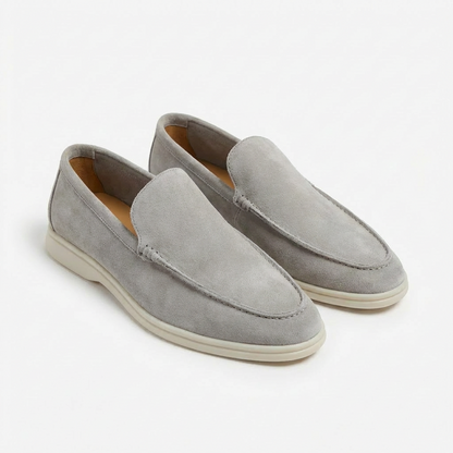Alejandro | Men's Loafers with Visible Stitching and Contrasting Sole | Casual