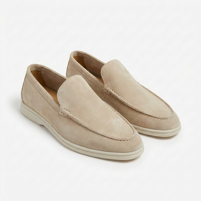 Alejandro | Men's Loafers with Visible Stitching and Contrasting Sole | Casual