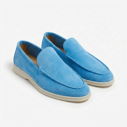 Alejandro | Men's Loafers with Visible Stitching and Contrasting Sole | Casual