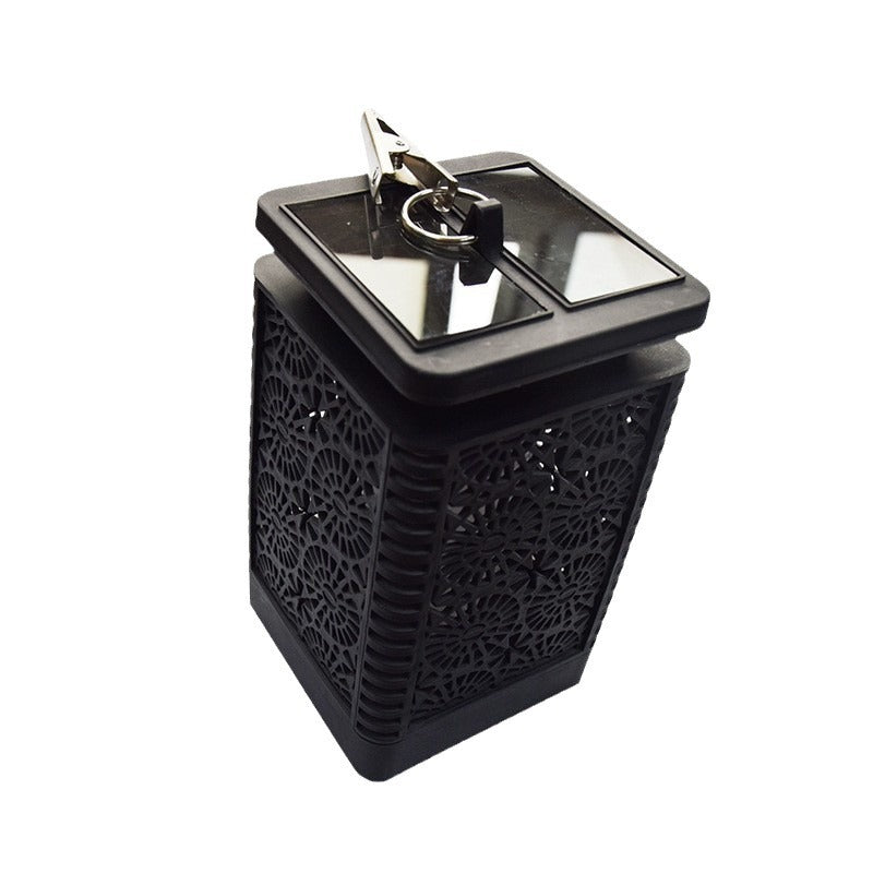 Solar Flame Lantern For Cozy Outdoor Lighting