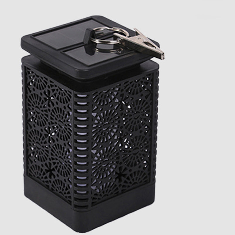 Solar Flame Lantern For Cozy Outdoor Lighting