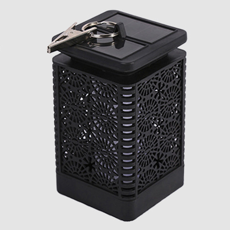 Solar Flame Lantern For Cozy Outdoor Lighting