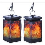 Solar Flame Lantern For Cozy Outdoor Lighting