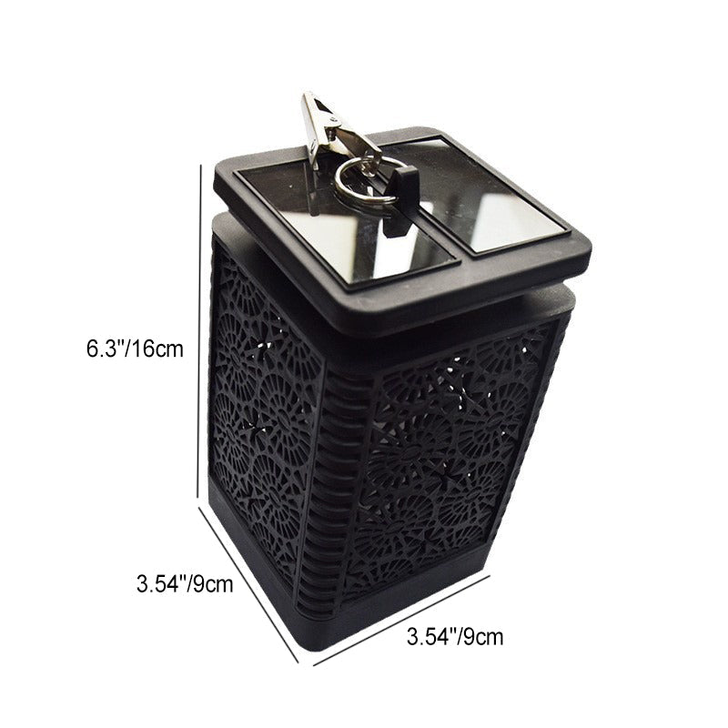 Solar Flame Lantern For Cozy Outdoor Lighting