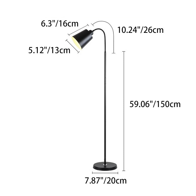 Nordic Arc Floor Lamp For Cozy Reading