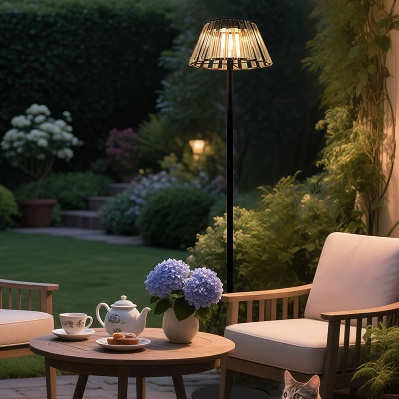Solar Outdoor Floor Lamp For Garden Glow