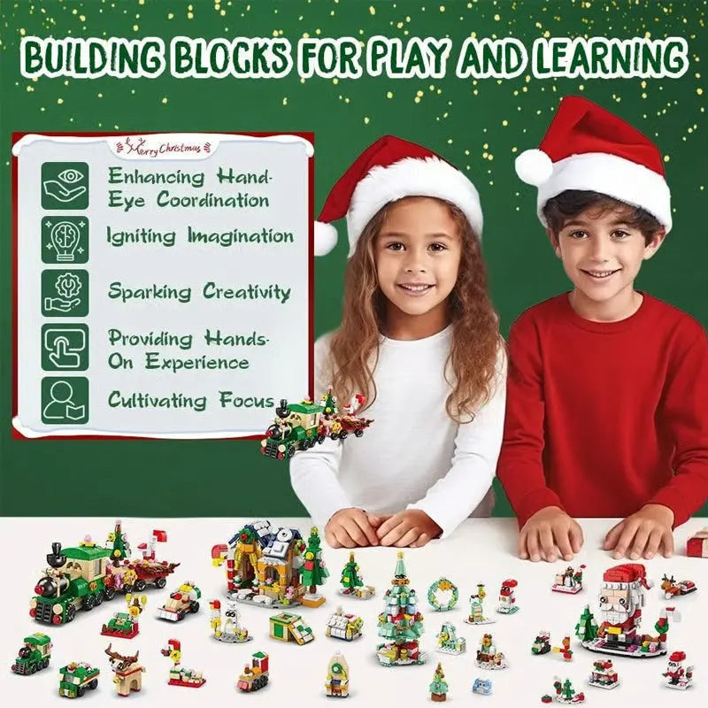 Building Block Advent Calendar For Daily Play