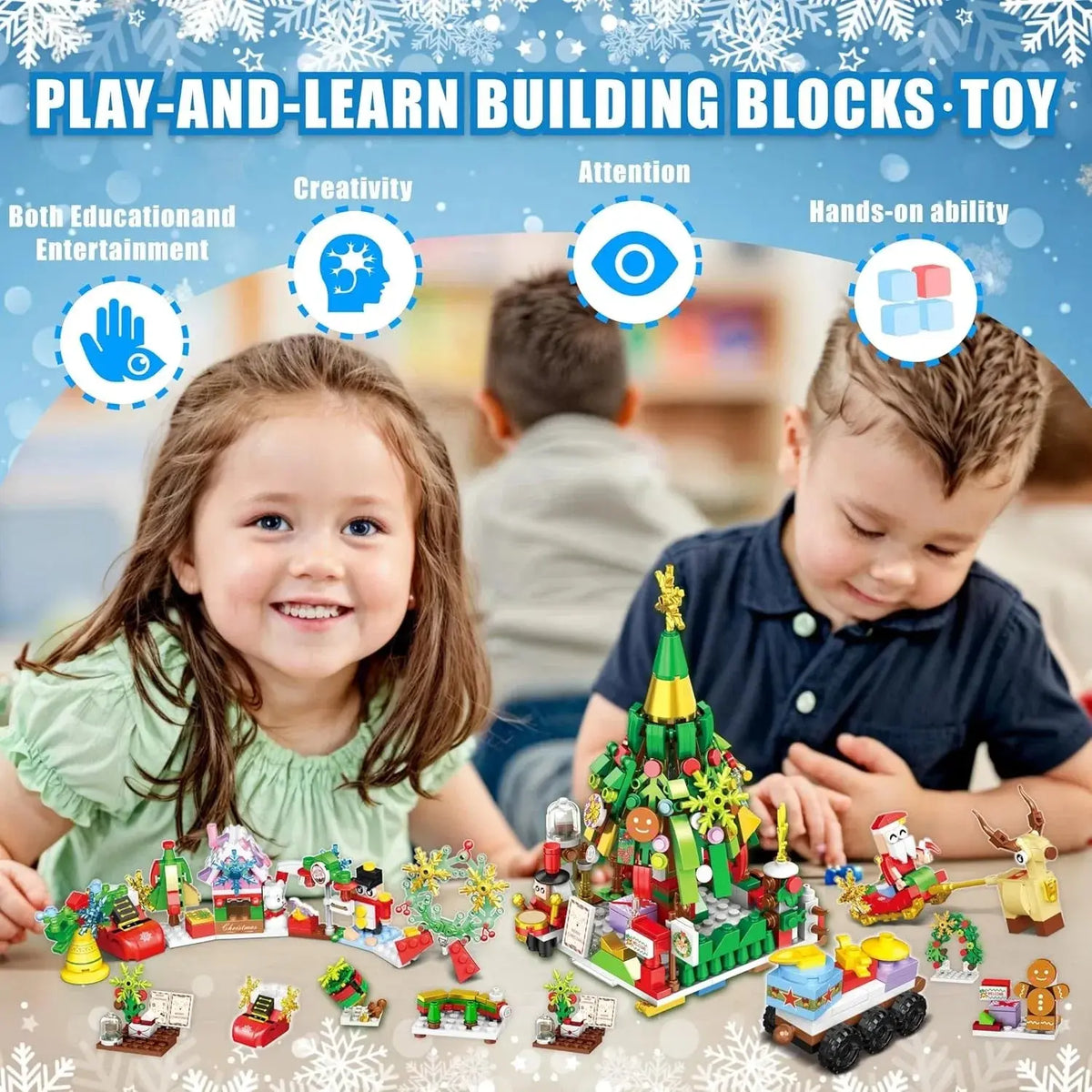 Building Block Advent Calendar For Daily Play