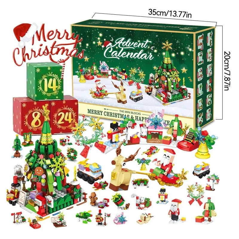 Building Block Advent Calendar For Daily Play
