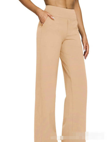 Women's High-Waisted Pants | Wide & Comfortable for Everyday