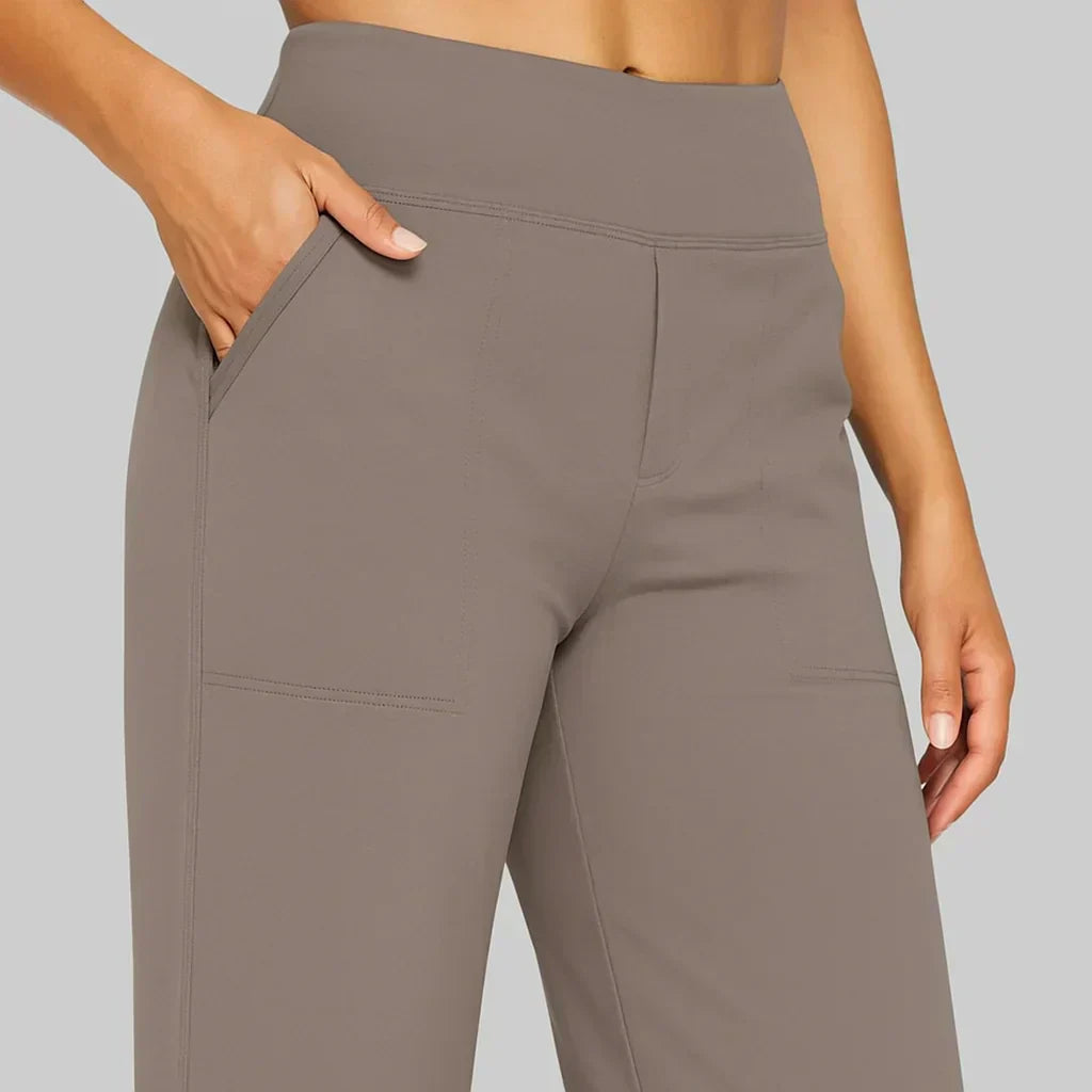 Women's High-Waisted Pants | Wide & Comfortable for Everyday