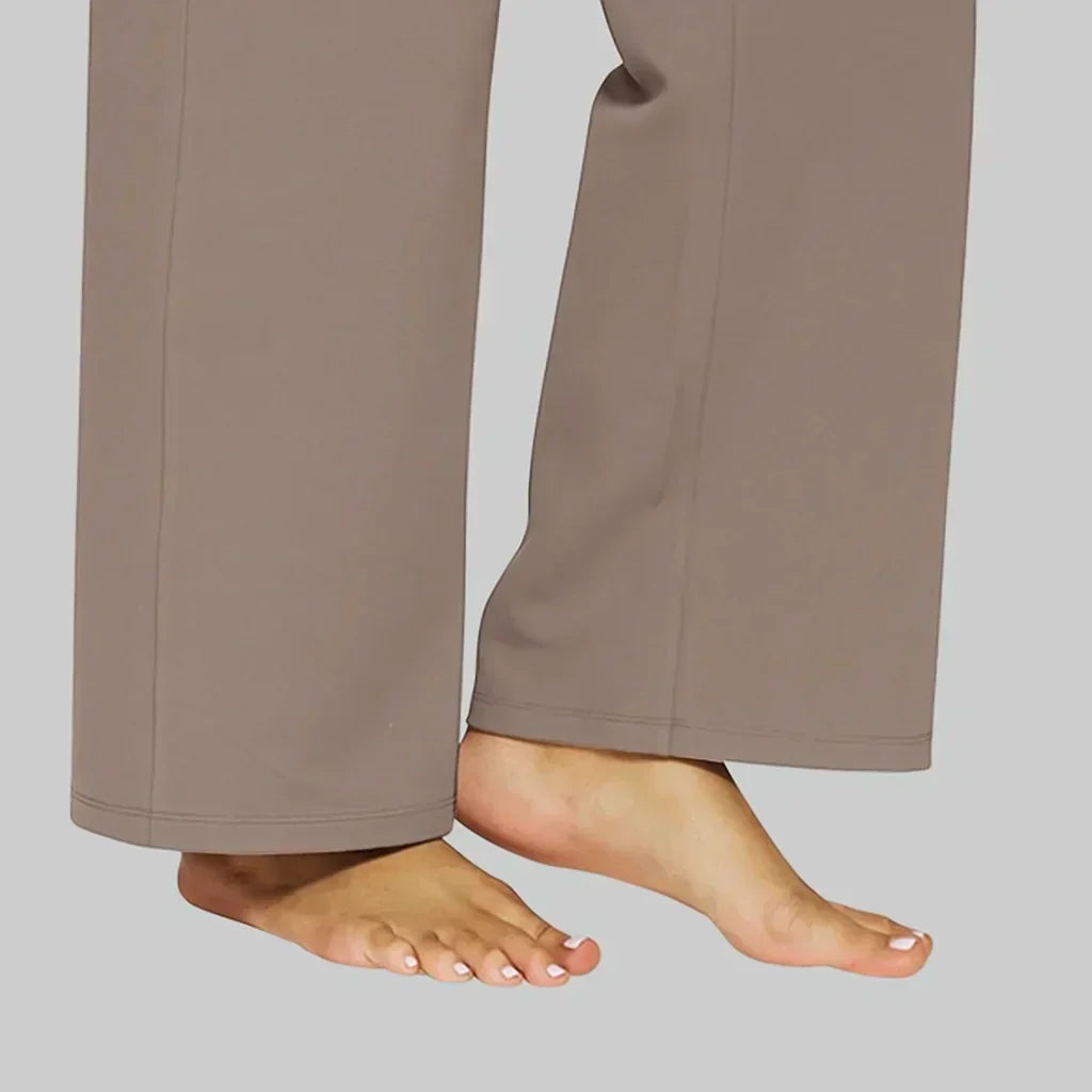 Women's High-Waisted Pants | Wide & Comfortable for Everyday