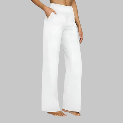Women's High-Waisted Pants | Wide & Comfortable for Everyday
