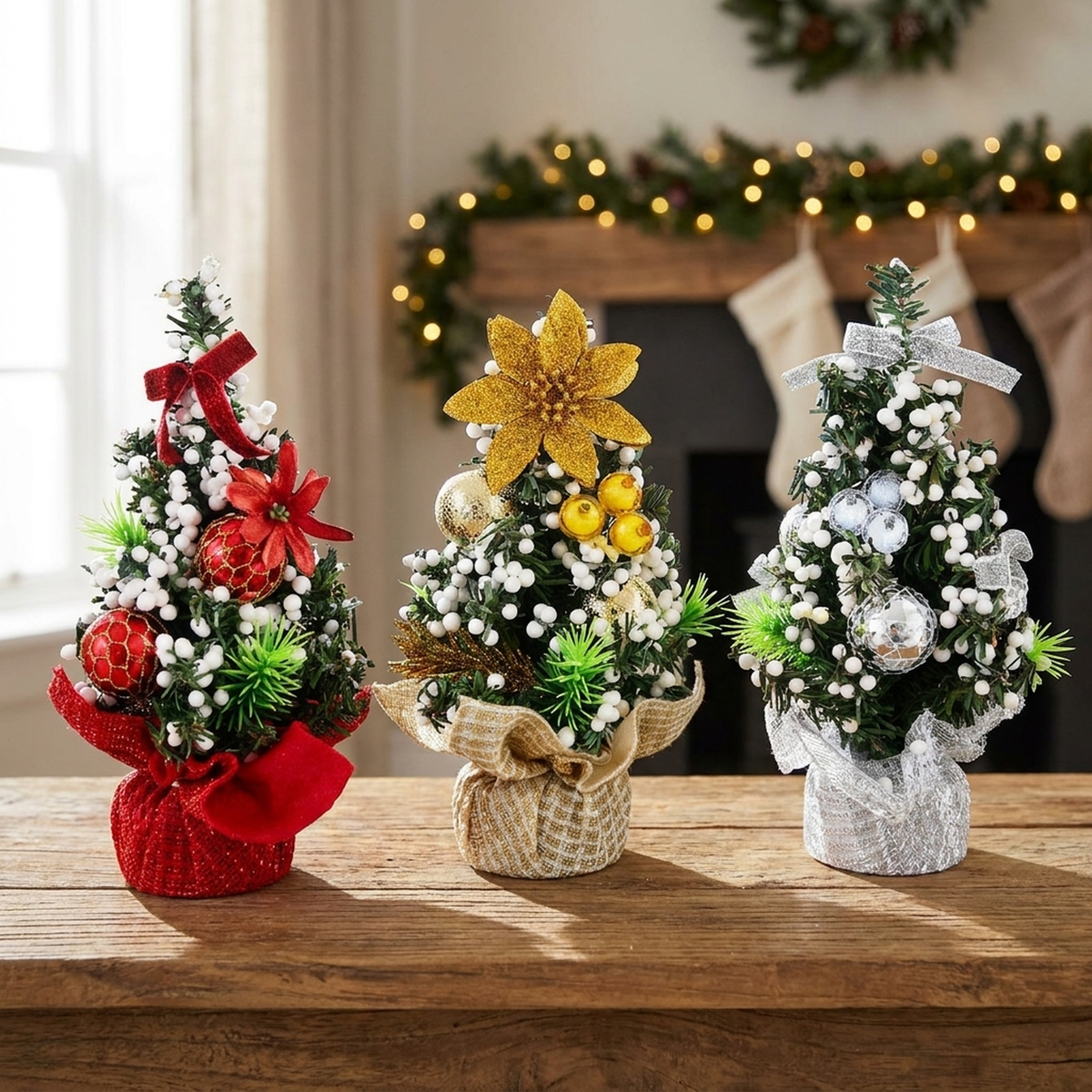 LISTINGOPT::pluxira::christmas-tree-table-decor-set-for-festive-charm::variant-unique-84c0633f11f966