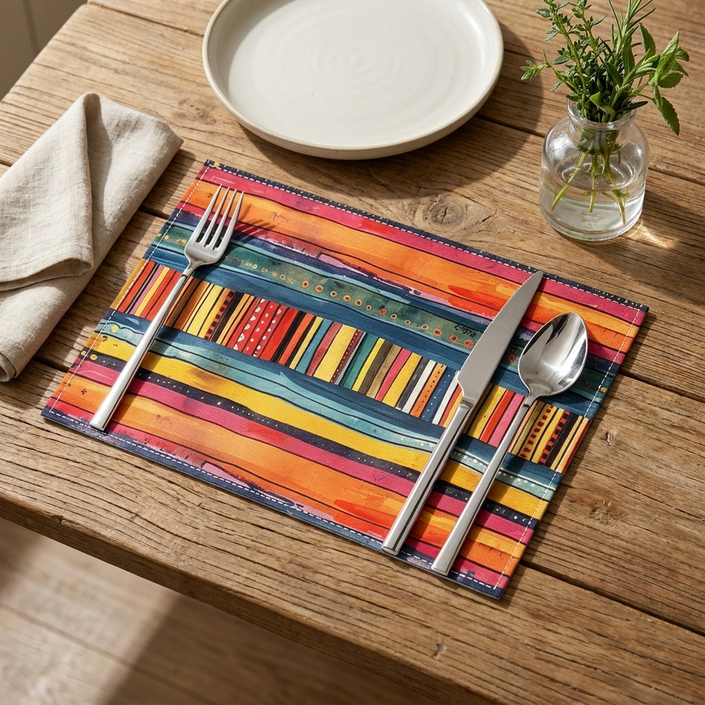 LISTINGOPT::pluxira::colorful-striped-linen-placemat-for-cheerful-tables::variant-unique-ea4d3de1da9138
