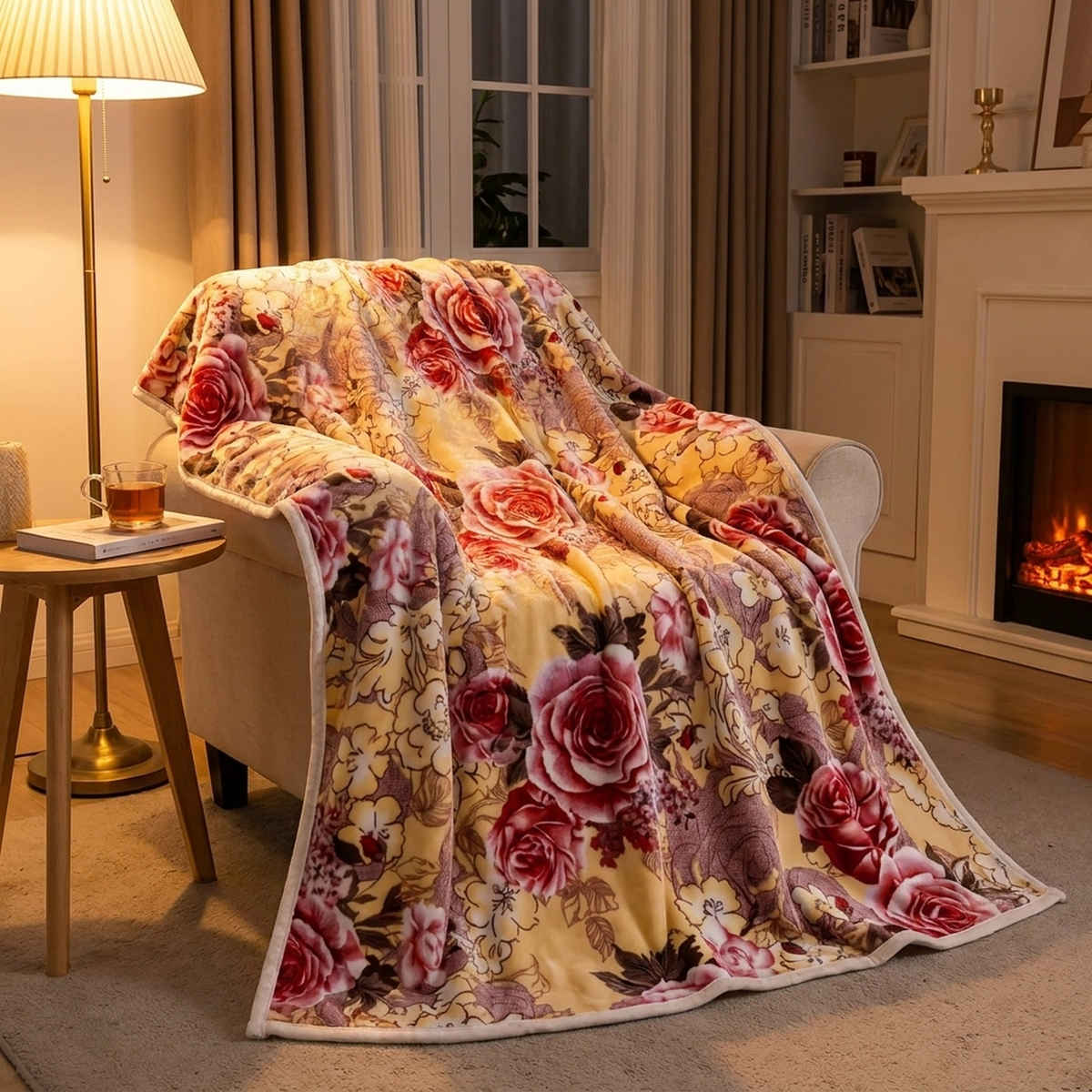 LISTINGOPT::pluxira::floral-fleece-blanket-for-cozy-evenings::variant-unique-a2d30763e01de9