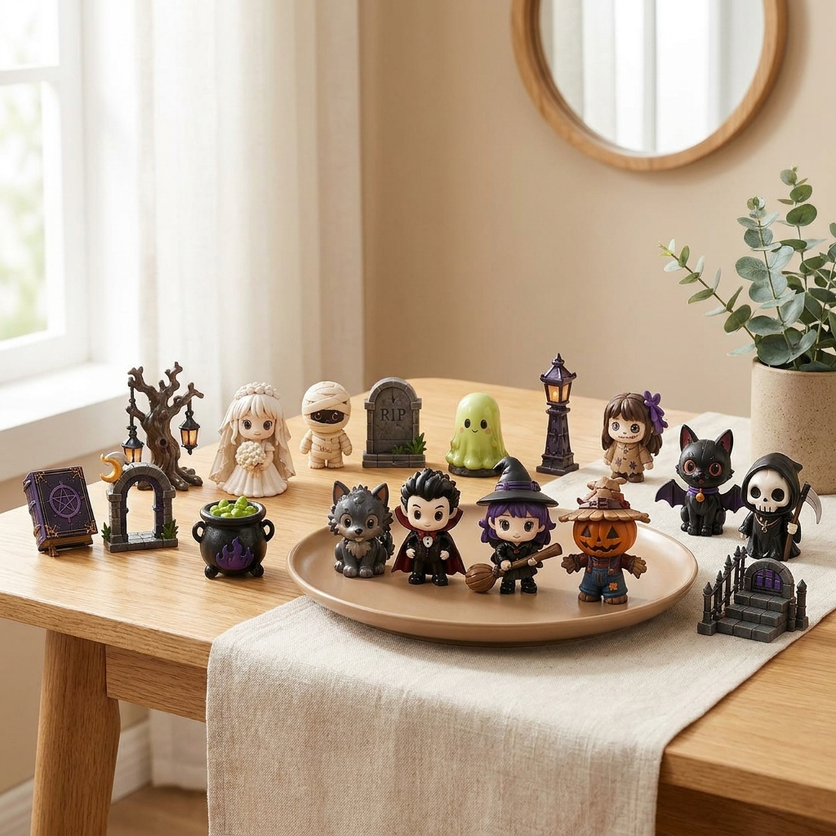 LISTINGOPT::pluxira::haunted-house-table-kit-for-halloween-fun::01-hero